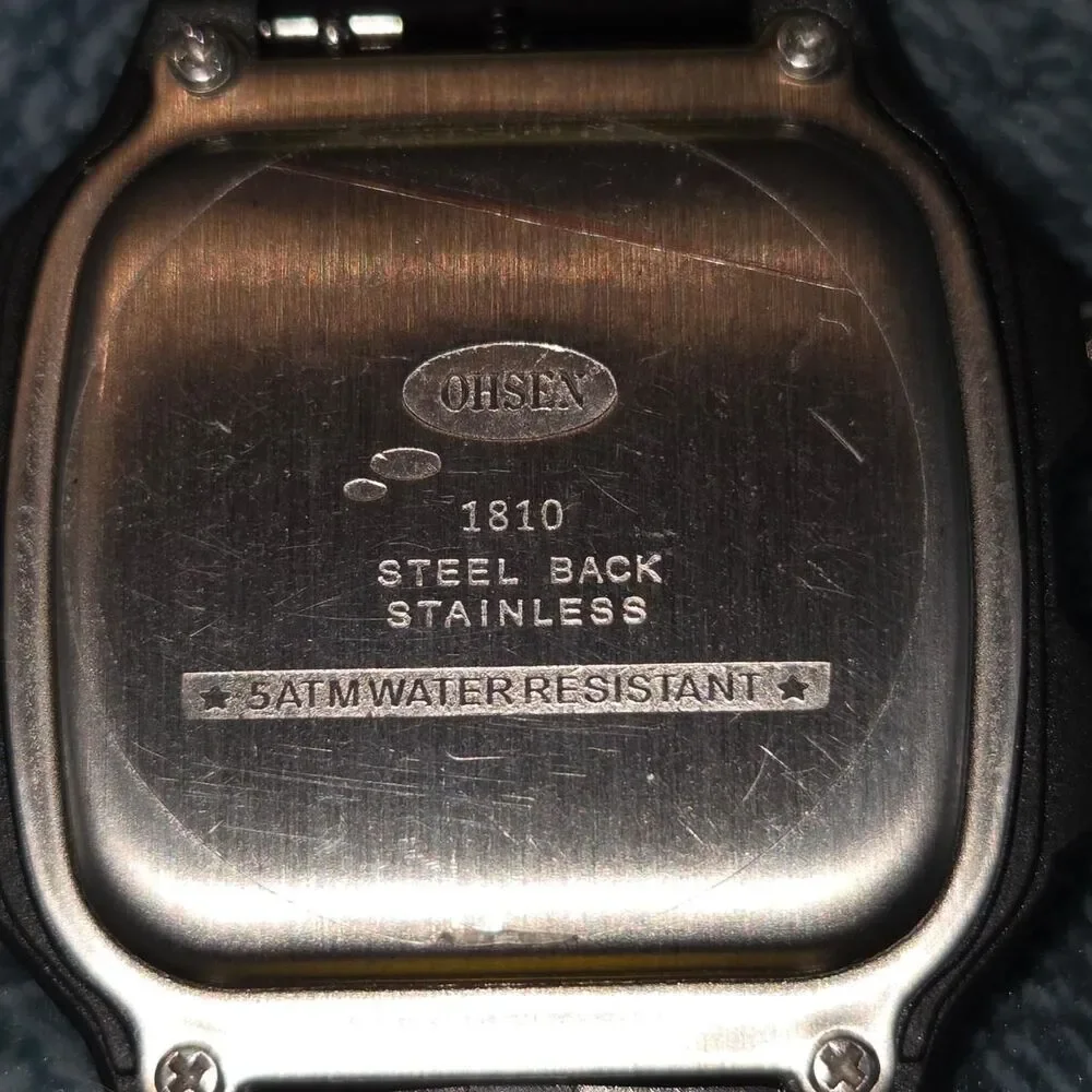 Unbranded Men's Yellow and Black Watch